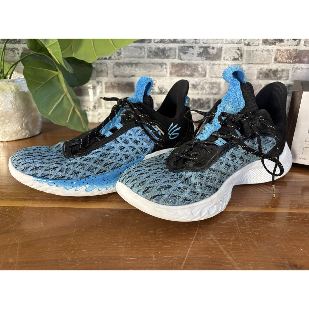 Under Armour Curry Flow 9 Cookie Monster Sesame Street Mens Size 12⭐️3024248-404